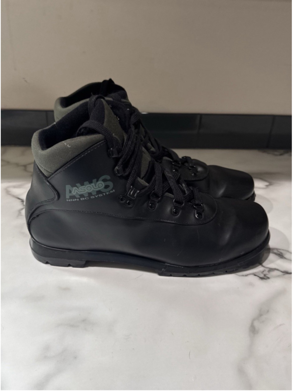 Asolo AWS NNN Nordic Backcountry crosscountry BC binding compatibility Ski Boots
